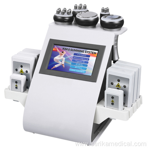 6 in 1 Ultrasonic Lipolaser Cavitation Machine